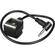 Impact Mini Phono Plug to Female Hot Shoe Cord for Pocket Wizard (12") 