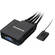 Iogear Switch KVM de Cabo USB de 4 Portas