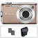 Casio Exilim EX-S12 Digital Camera (Pink) with Basic Accessory Kit