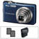 Nikon Coolpix S630 Digital Camera with Basic Accessory Kit (Midnight Blue)