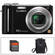 Panasonic C�mera Digital Lumix DMC-ZS1 com Kit B�sico de Acess�rios (Preta)
