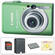 Canon PowerShot SD1200 IS Digital Camera with Deluxe Accessory Kit  (Green)