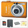 Canon C�mera Digital PowerShot SD1200 IS (Laranja) com Kit de Acess�rios Deluxe