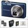Nikon Coolpix S630 Digital Camera with Deluxe Accessory Kit (Midnight Blue)