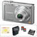 Panasonic C�mera Digital Lumix DMC-FS25 (Prata) com Kit de Acess�rios Deluxe