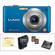 Panasonic C�mera Digital Lumix DMC-FS7 com Kit de Acess�rios Deluxe (Azul)