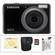 Samsung SL202 Digital Camera with Deluxe Accessory Kit (Black)