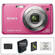 Sony Cyber-shot W220 Digital Camera with Deluxe Accessory Kit (Pink)