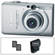 Canon PowerShot SD1200 IS Digital Camera with Basic Accessory Kit  (Light Grey)