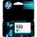 HP / Hewlett Packard 920 Cyan Officejet Ink Cartridge