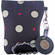 Jill-E Designs Neoprene Camera Pouch (Black with Cream Dots)
