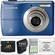 Olympus FE-26 Digital Camera with Deluxe Accessory Kit (Blue)