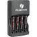 Pearstone NM-4H10 4 AAA NiMH Batteries with 4 Hour Charger (1000mAh,110-240V)