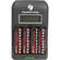 Pearstone NM-4H26LCD 4 Baterias NiMH AA com Carregador de 4 horas(2600, 110-240V)