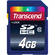Transcend Cart�o SDHC de 4GB