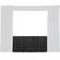 Da-Lite 36737 Skirt ONLY for the 12 x 12' Fast-Fold Deluxe Frame (Black)