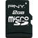 PNY Technologies 2GB microSD Memory Card Class 2 w/ Adapter