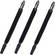 LensCoat LegCoat Wraps 316 (Length: 16.5" ( 41.9cm), Set of Three, Black)
