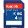 SanDisk 4GB SDHC Memory Card (Class 4)