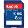 SanDisk 8GB SDHC Memory Card (Class 4)