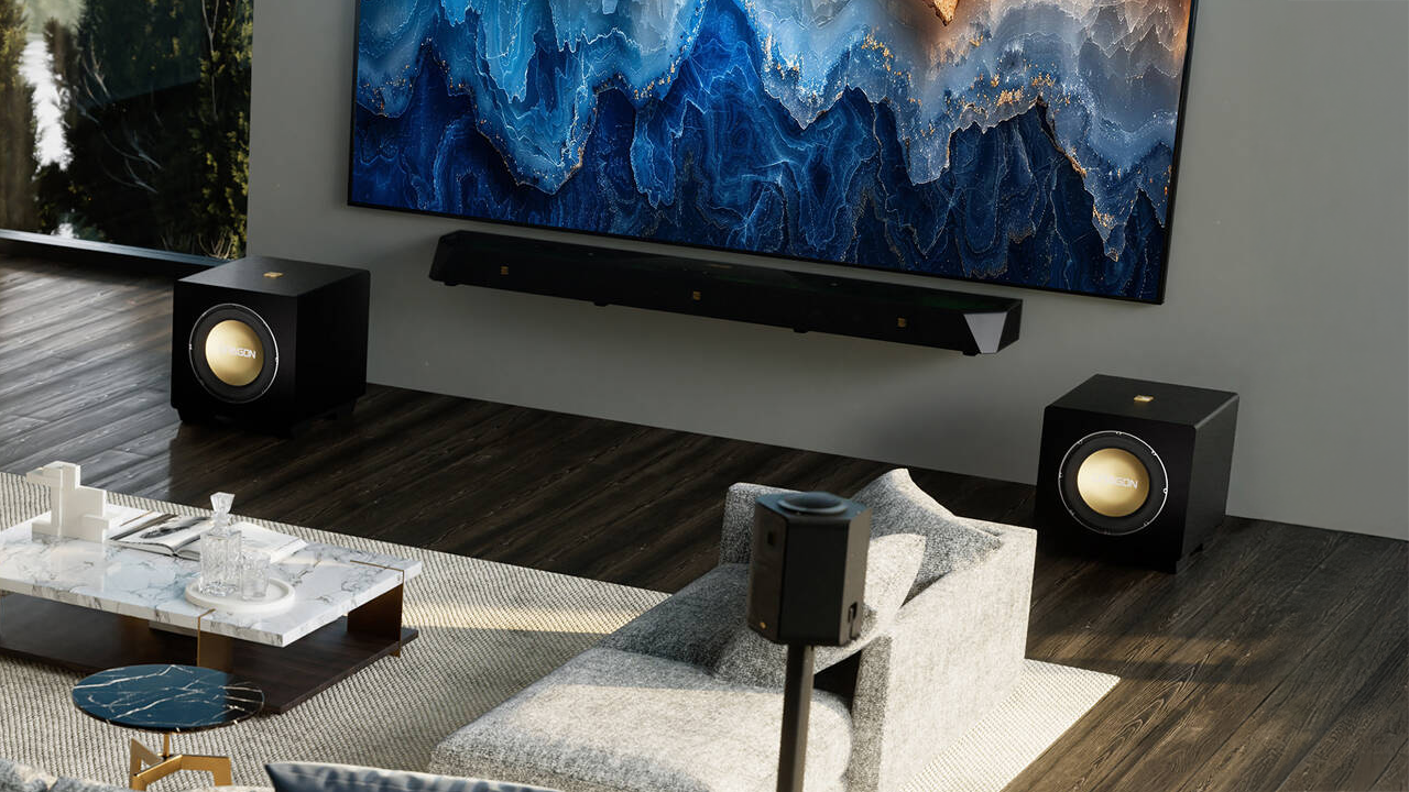 Nakamichi DRAGON Dolby Atmos Home Surround Sound System with Dual 12" Subwoofers