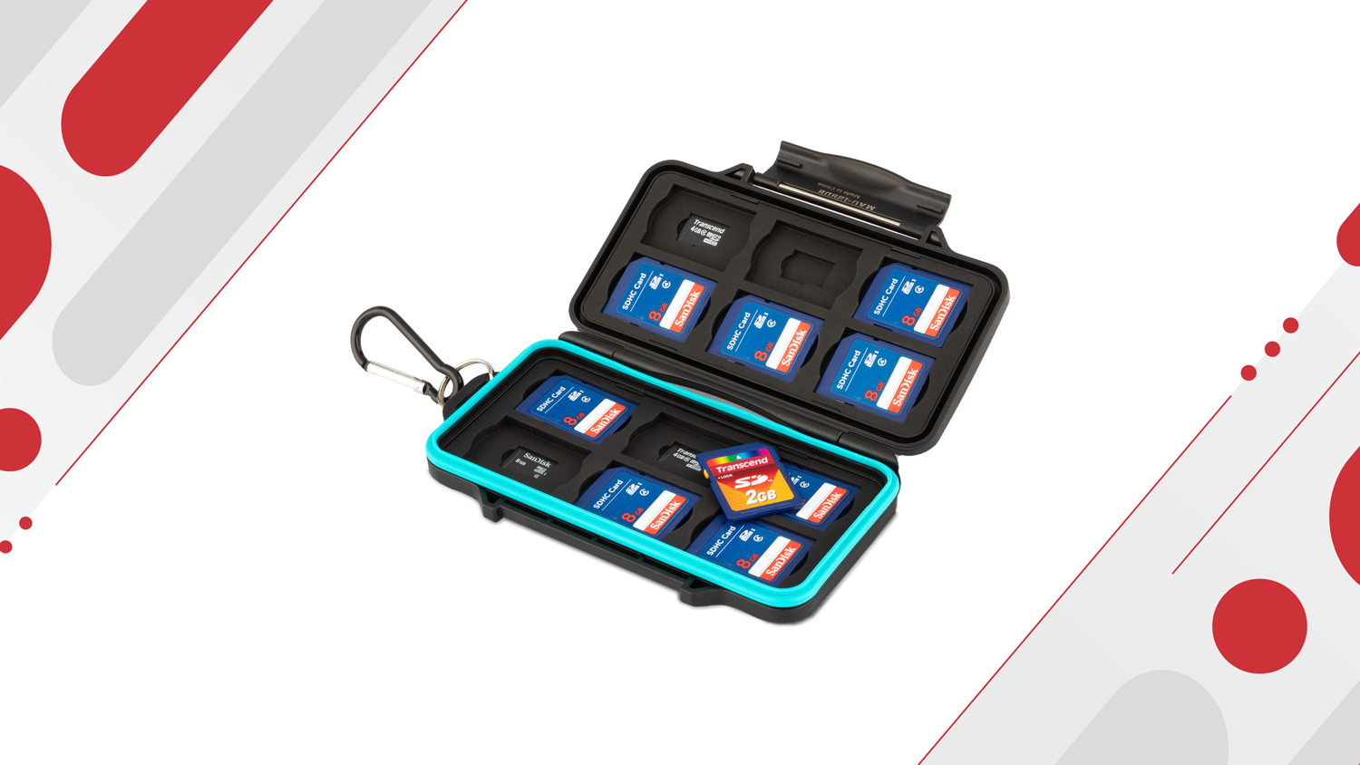 Ruggard Leda Memory Card Case