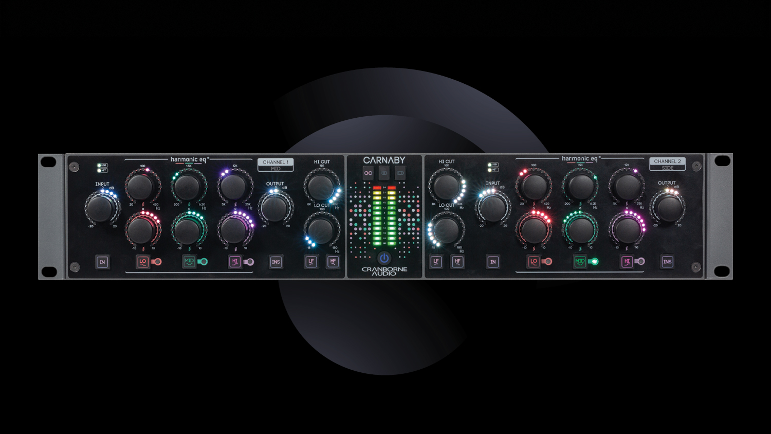 Cranborne Audio Carnaby HE2 Two-Channel 3-Band HarmonicEQ Cranborne Audio Carnaby HE2 Two-Channel 3-Band HarmonicEQ