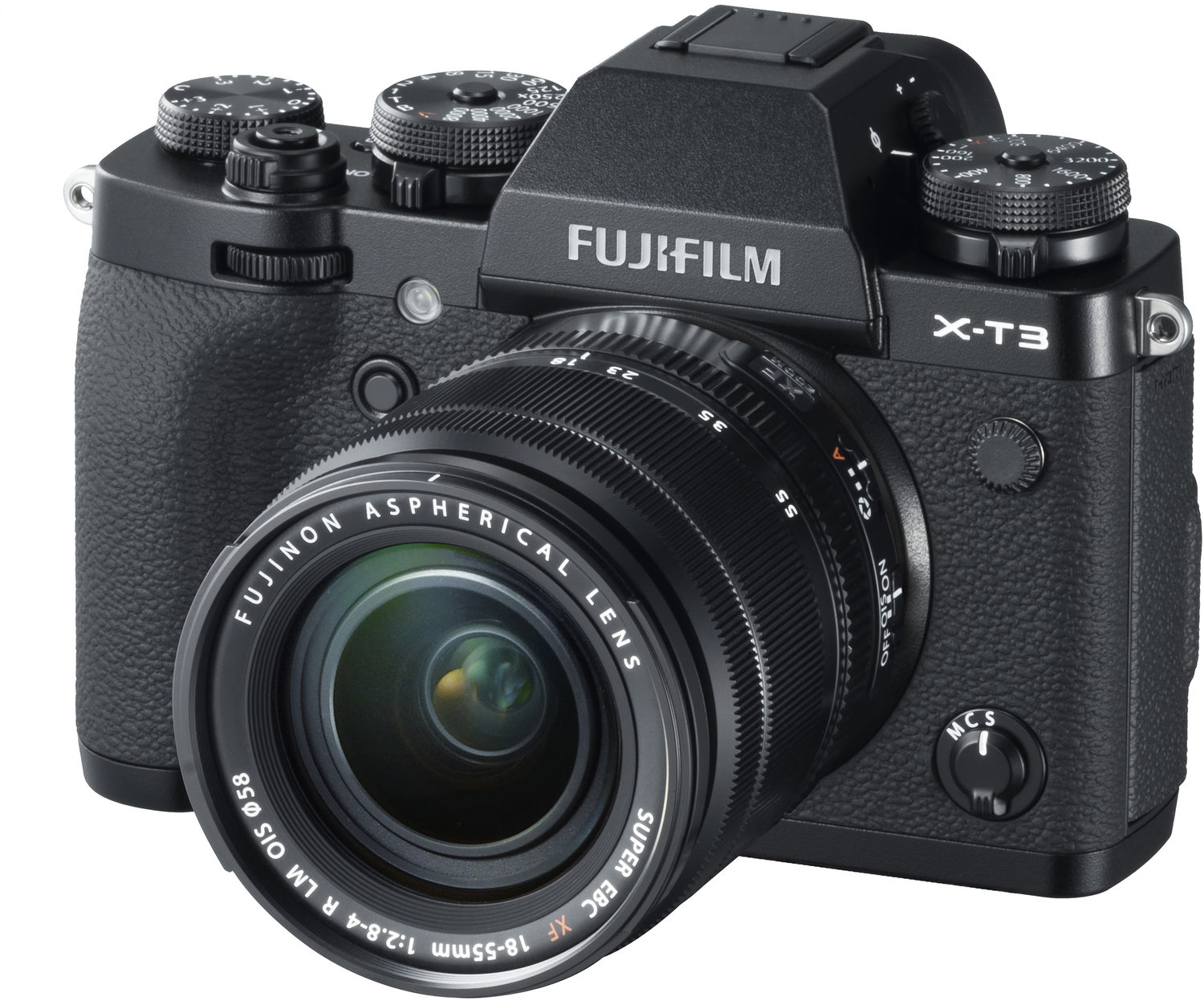 FUJIFILM X-T3 Mirrorless Digital Camera with 18-55mm Lens