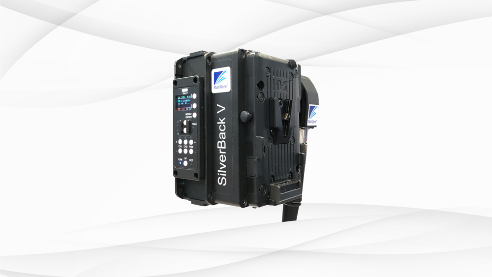 MultiDyne Silverback V 4K Camera Back Transceiver MultiDyne Silverback V 4K Camera Back Transceiver