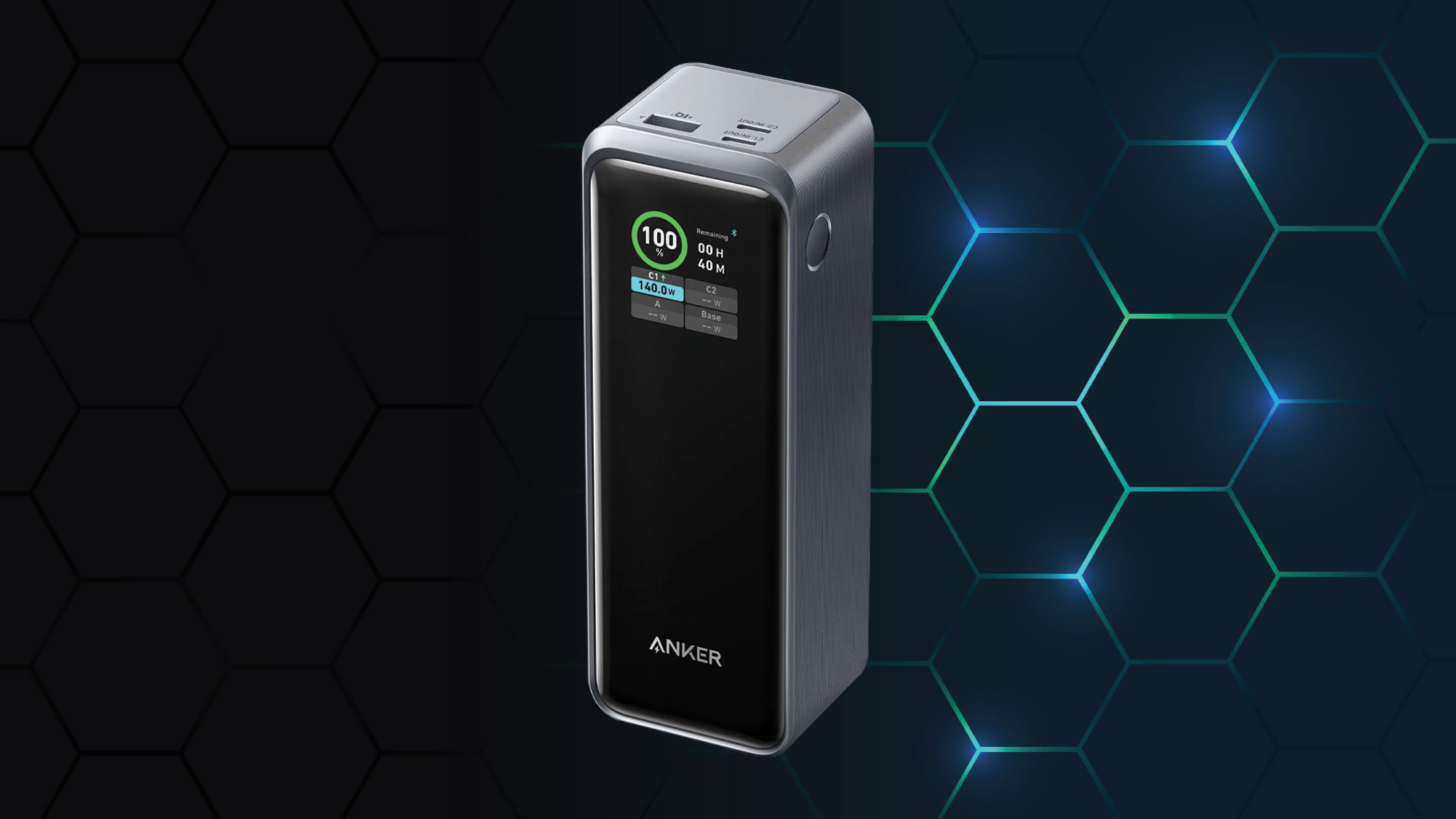 ANKER 3-Port 250W Power Bank with LCD Screen ANKER 3-Port 250W Power Bank with LCD Screen