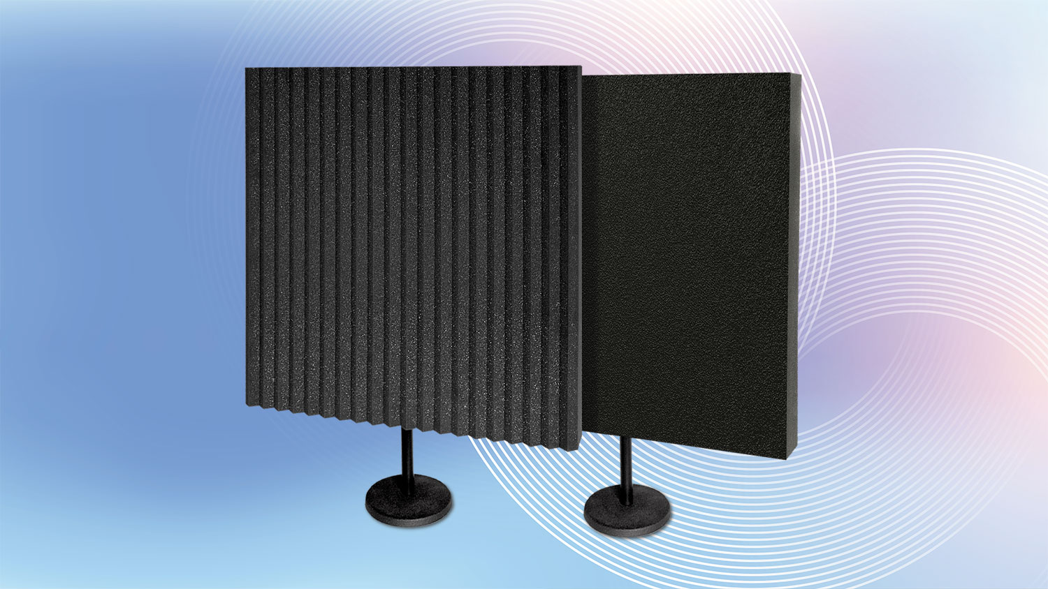 Auralex DeskMAX Stand-Mounted Acoustic Panels Auralex DeskMAX Stand-Mounted Acoustic Panels