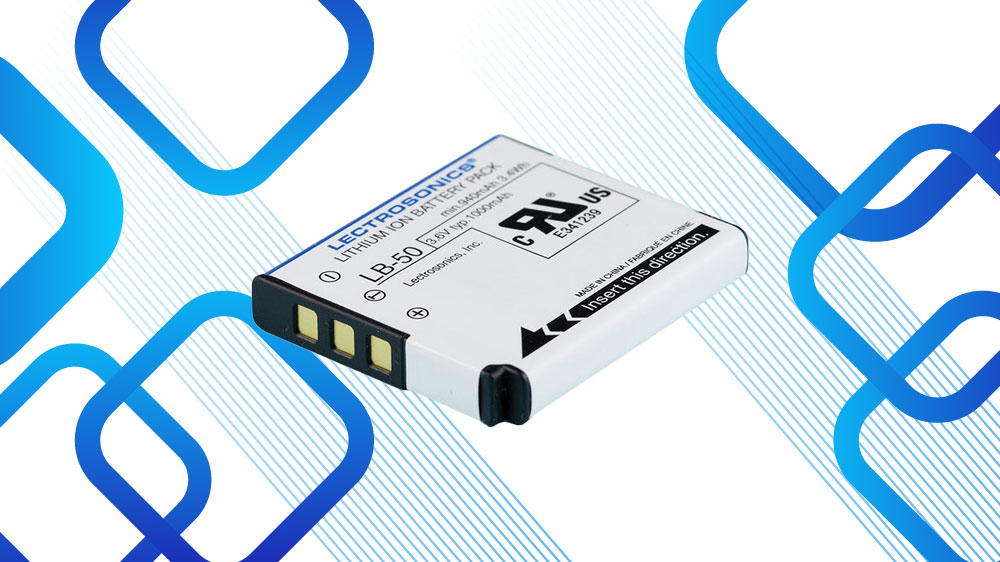 Lectrosonics LB-50 Rechargeable Li-Ion Battery Pack for SSM Transmitter & IFBR1B Receiver