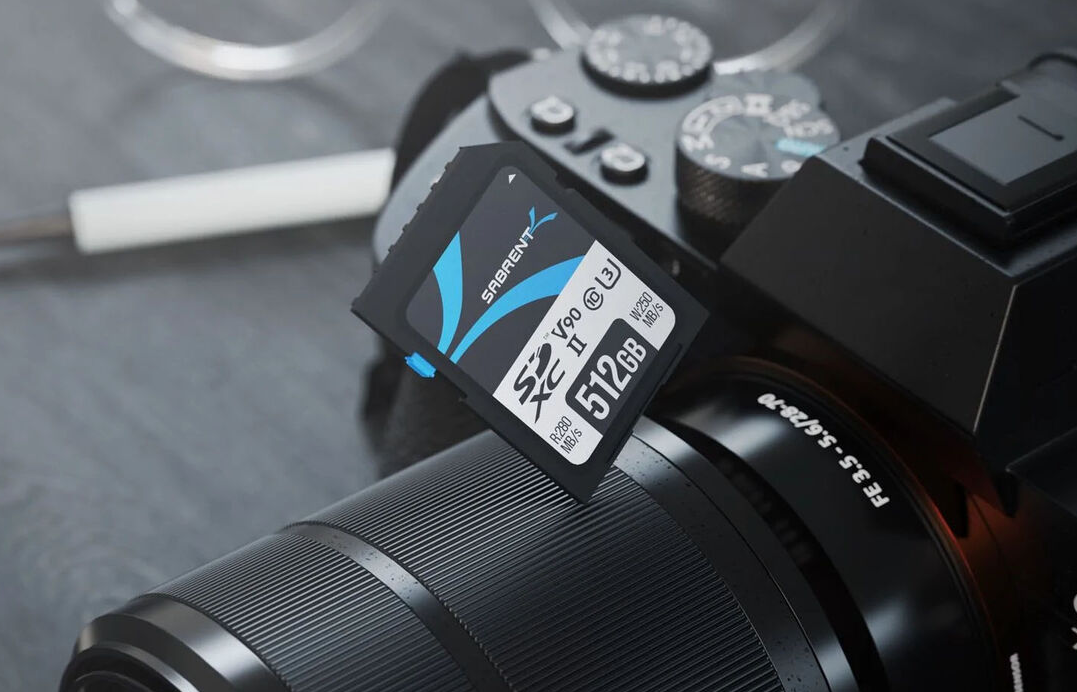 Sabrent 512GB Rocket UHS-II SDXC Memory Card