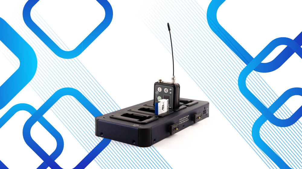 Lectrosonics CHSDSSM 4-Bay Charging Station for DSSM Transmitters and Batteries
