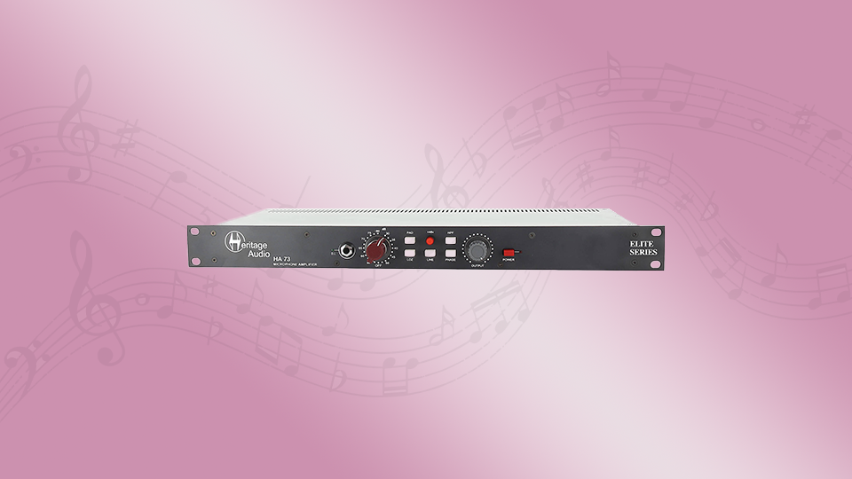 Heritage Audio HA 73 Single-Channel Elite Series Microphone Preamplifier Heritage Audio HA 73 Single-Channel Elite Series Microphone Preamplifier