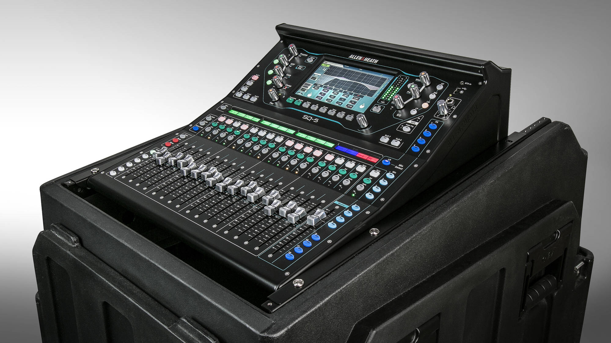 Allen & Heath SQ-5 48-Channel / 36-Bus Digital Mixer with 16+1 Motorized Faders