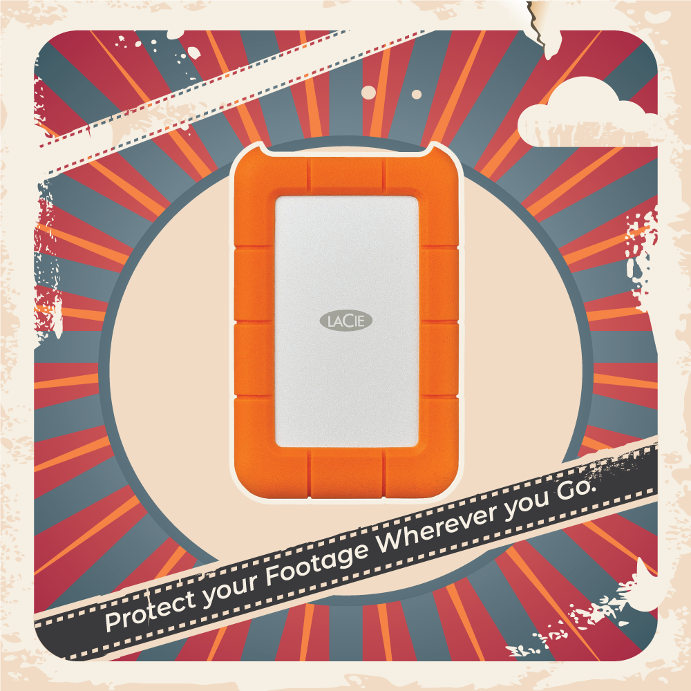 LaCie 2TB Rugged USB 3.1 Gen 1 Type-C External Hard Drive