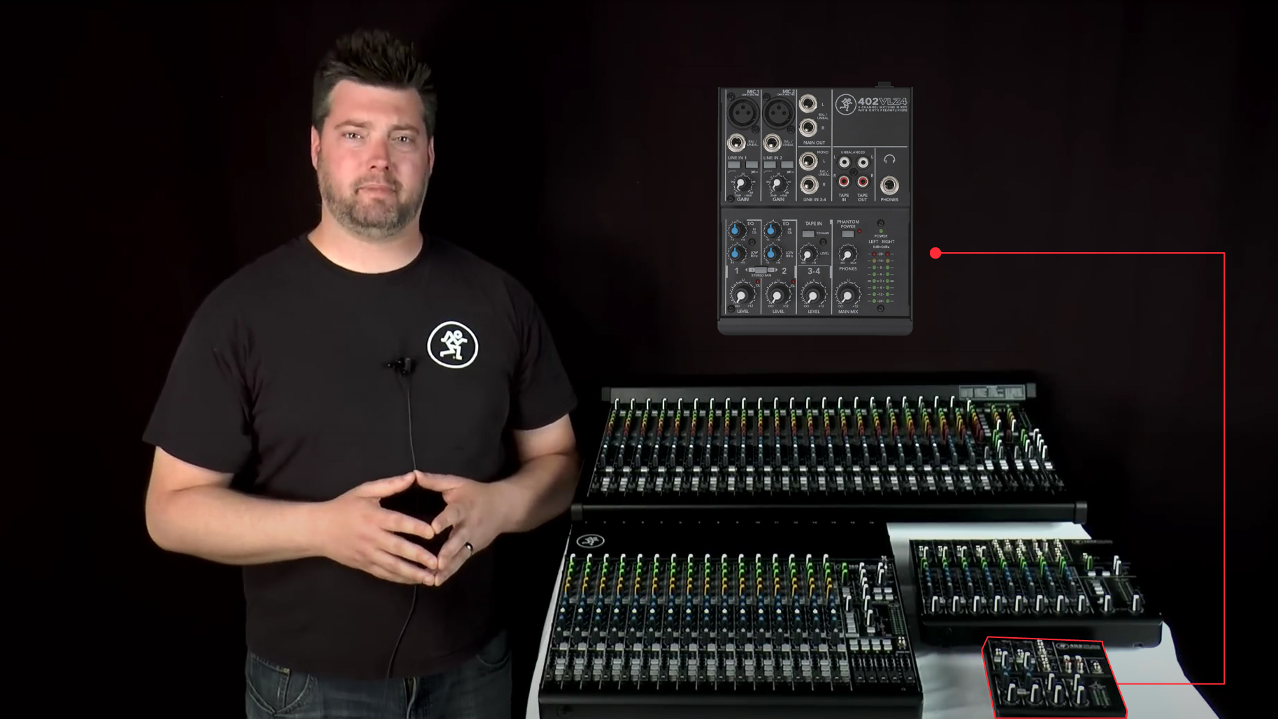 Mackie 402VLZ4 4-Channel Ultra-Compact Mixer