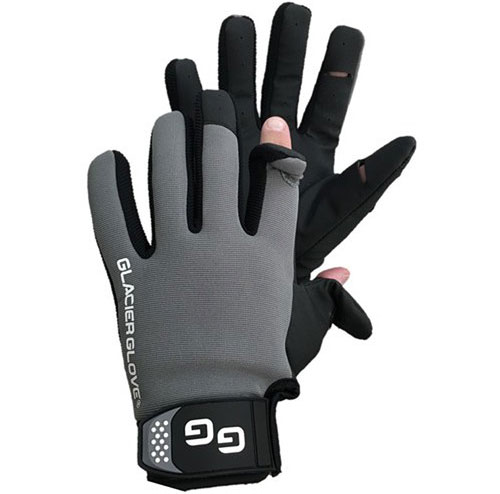 Glacier Glove Lightweight Pro Angler Slit Finger Glove