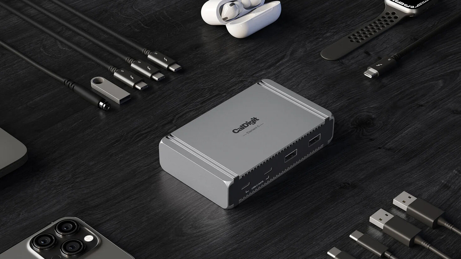 CalDigit E5 Element 5 Thunderbolt 5 Hub CalDigit E5 Element 5 Thunderbolt 5 Hub