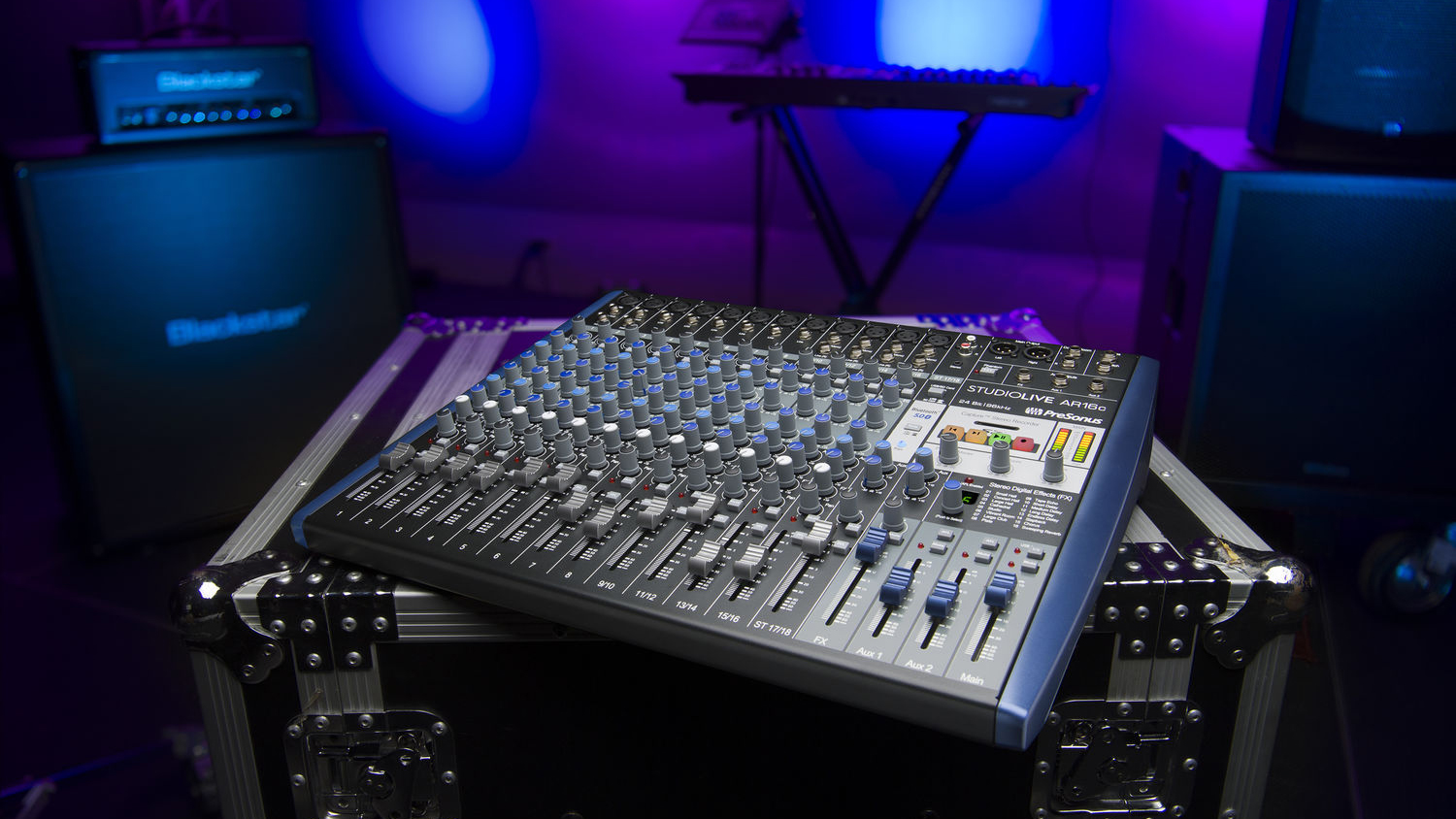 PreSonus StudioLive AR16c USB-C 18-Channel Hybrid Performance and Recording Mixer