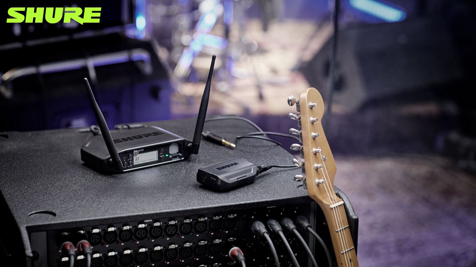 The GLX-D+ Dual-Band Wireless System expands into the 5.8 GHz band for improved reliability. The system comprises numerous receivers, transmitters, and accessories to build an optimized wireless audio setup.