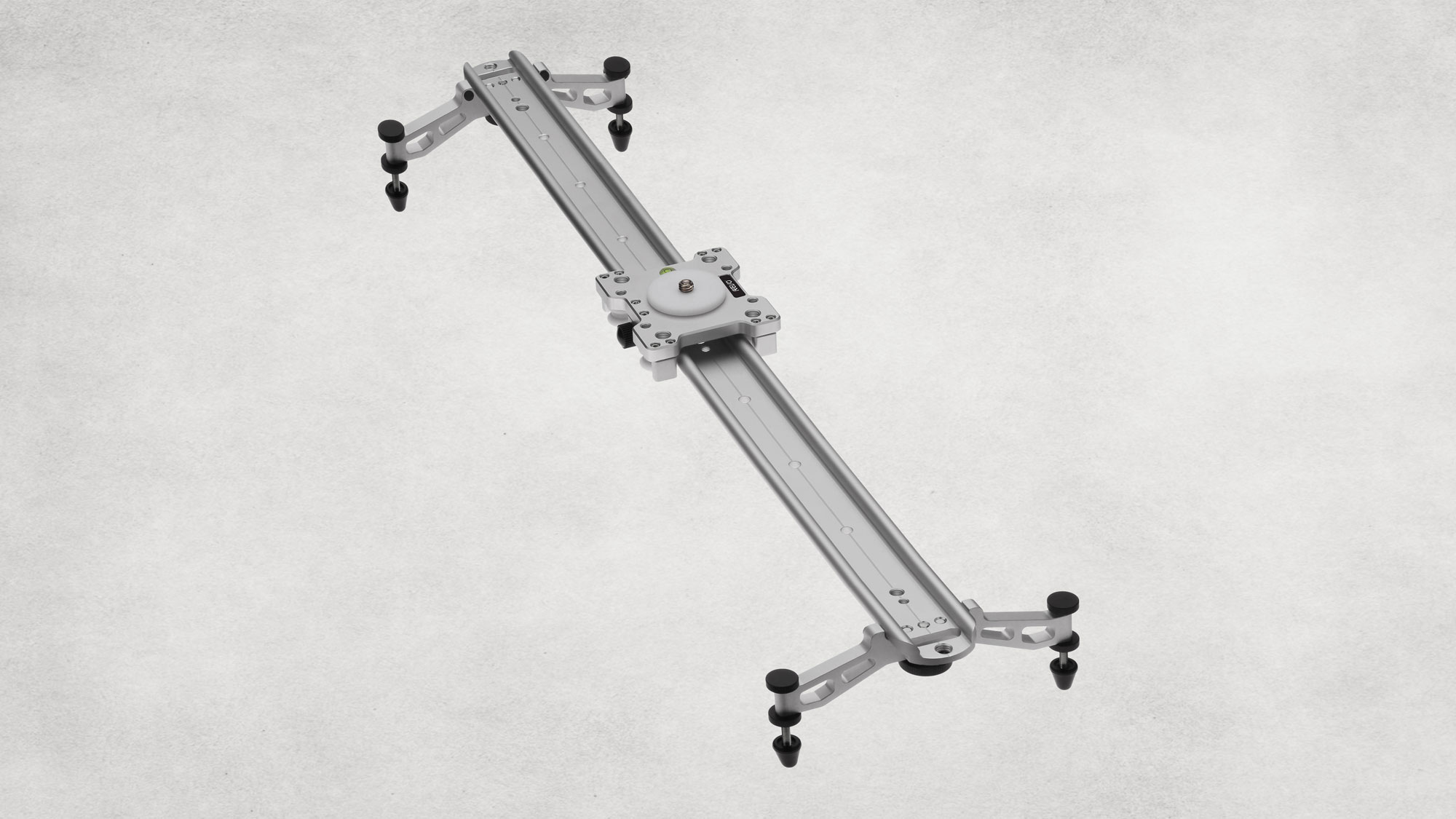Revo Camera Track Slider V2 with Adjustable Feet