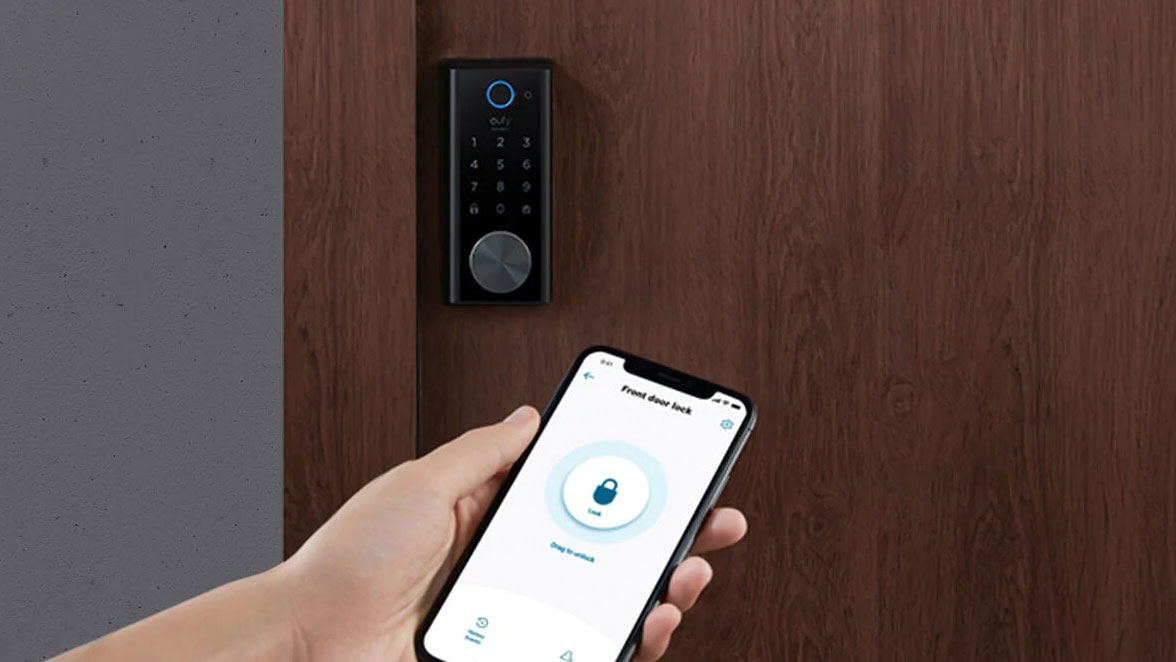 eufy Security Smart Lock Touch and Wi-Fi Deadbolt Replacement Door Lock with Fingerprint Scanner