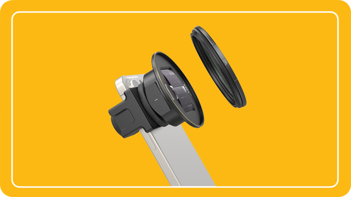 SmallRig 1.55x Anamorphic Lens for Mobile Phones (T-Mount)