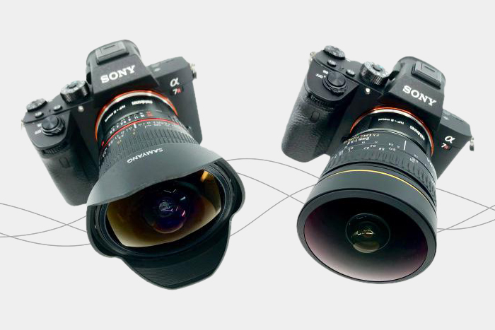 Sony a7R III and Samyang 12mm f/2.8 ED AS NCS Full-Frame Fisheye Lens and Sigma 8mm f/3.5 EX DG Circular Fisheye Lens