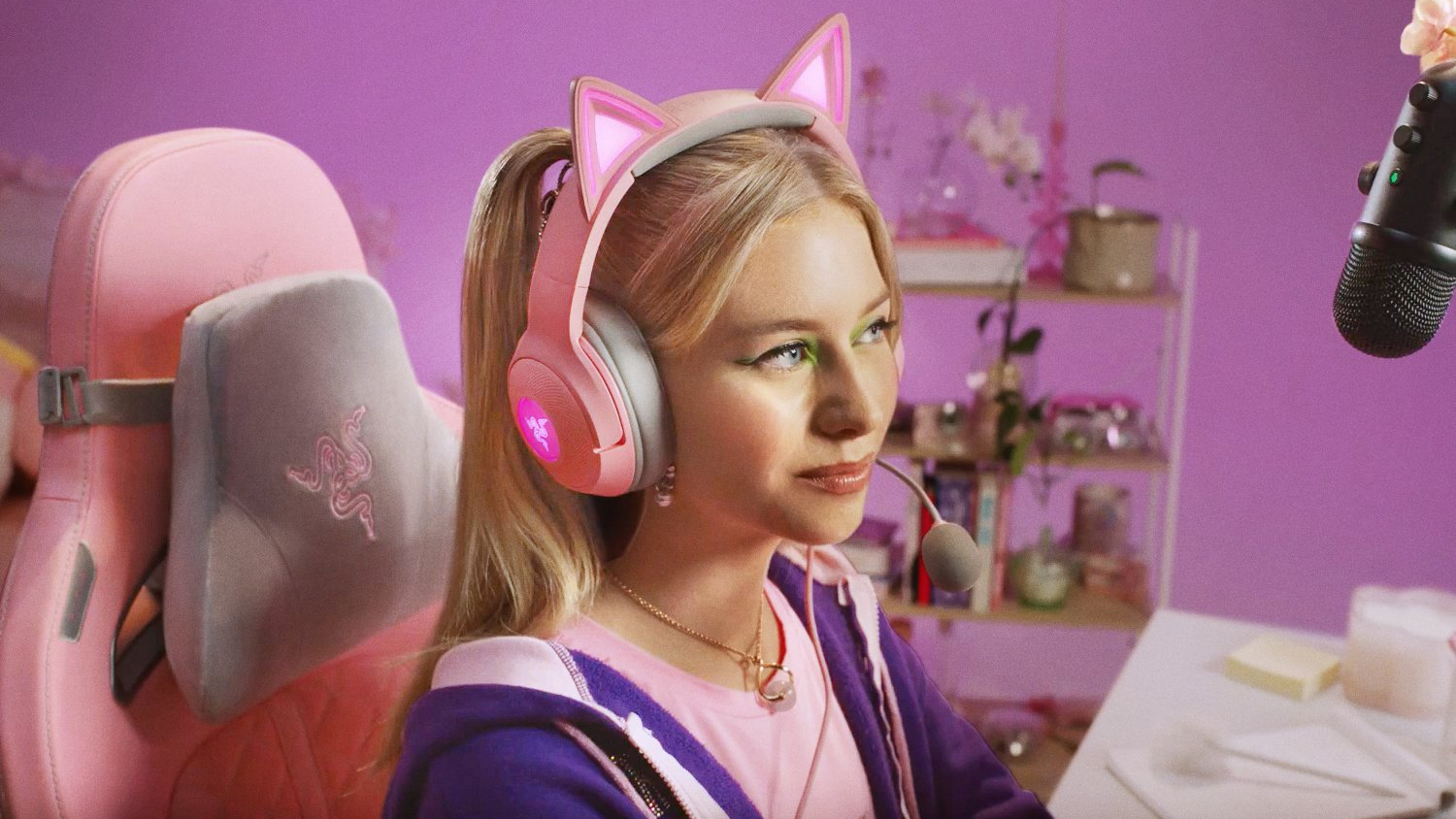 Razer Kraken Kitty V2 RGB Wired USB Headset