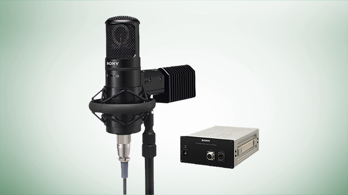 Sony C-800G Studio Tube Condenser Microphone with Power Supply