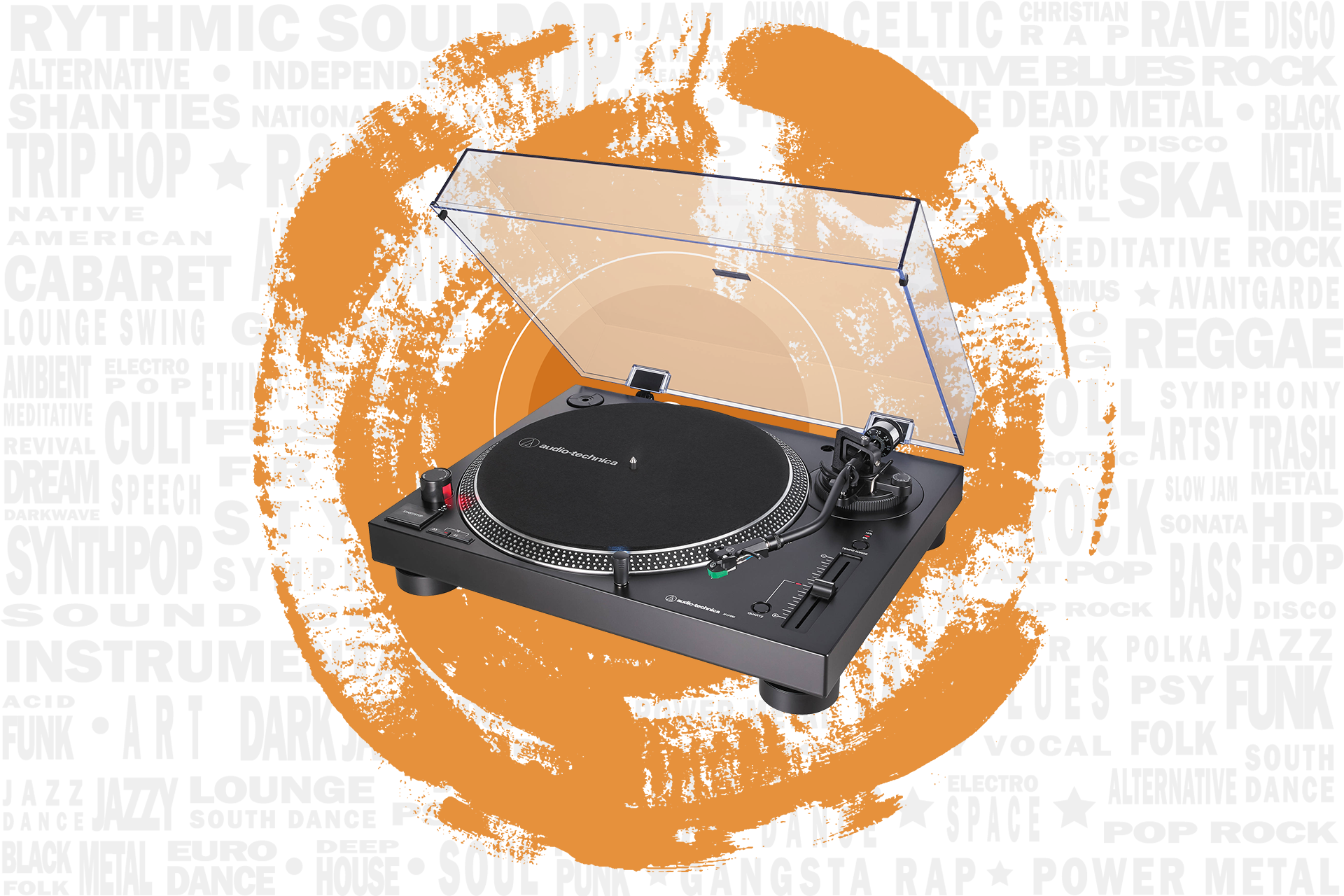 Audio-Technica Consumer AT-LP120XUSB Stereo Turntable with USB