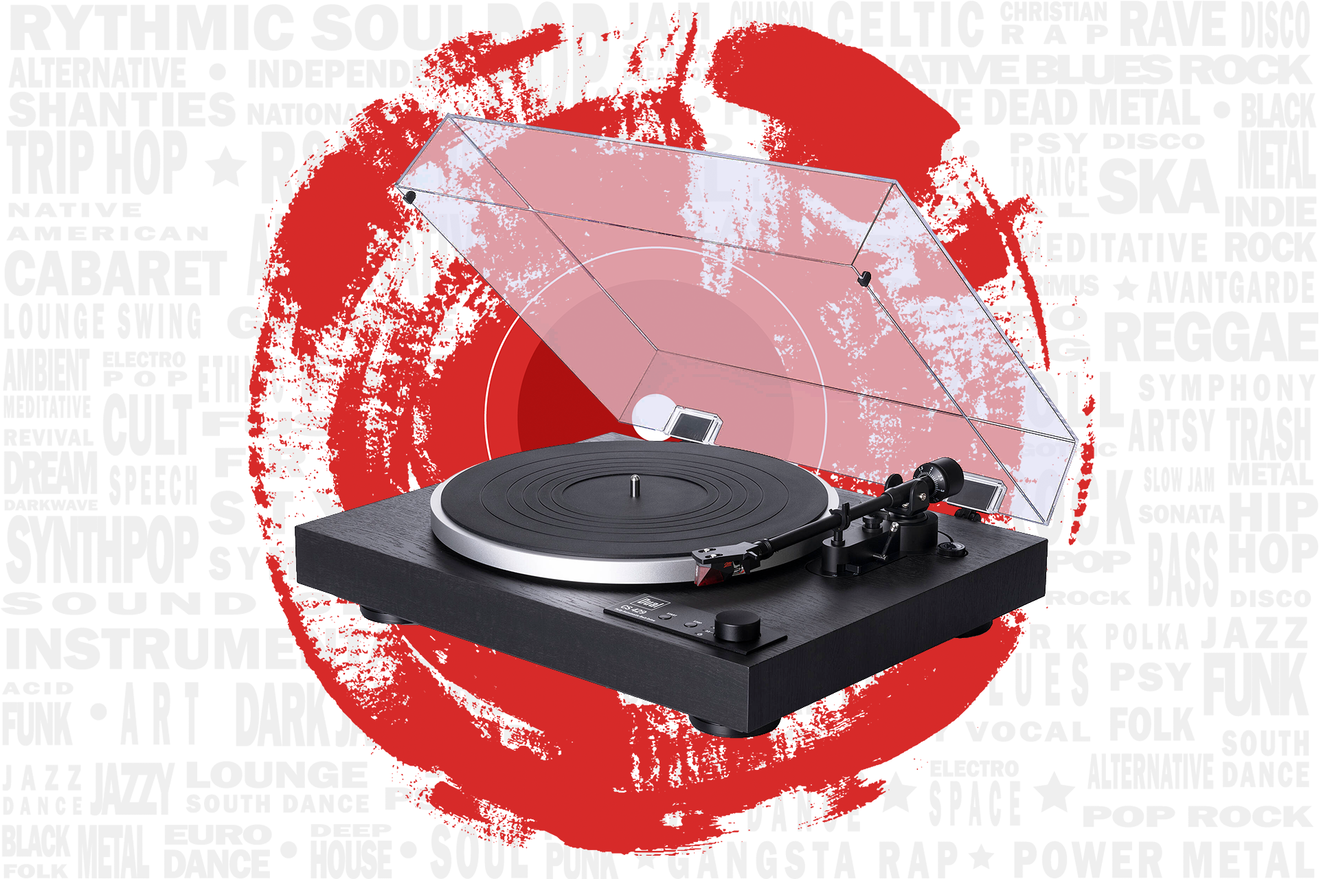 Dual Electronics CS 429 Fully Automatic Three-Speed Turntable